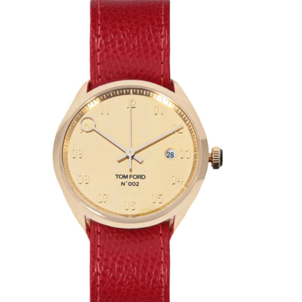 Tom Ford Onyx Gold 40mm Men's Watch